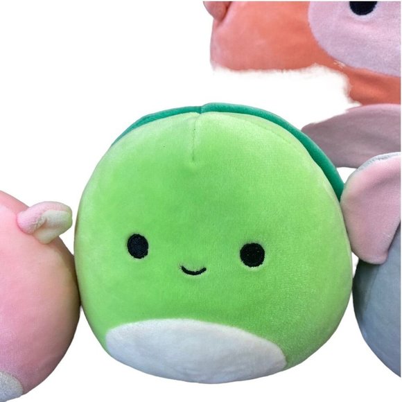 Squishmallows Plush Zoe Unicorn, Henry, Mila, Prince Pug, Elton Monkey Lot of 5 - Picture 3 of 7